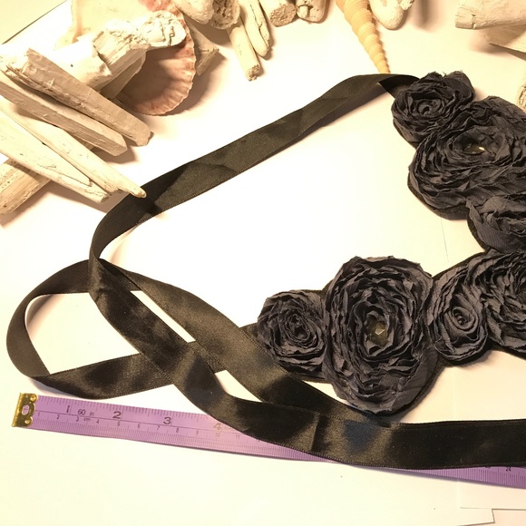 Absolutely Beautiful Fabric, Ribbon & Faux Crystal - Picture 6 of 8